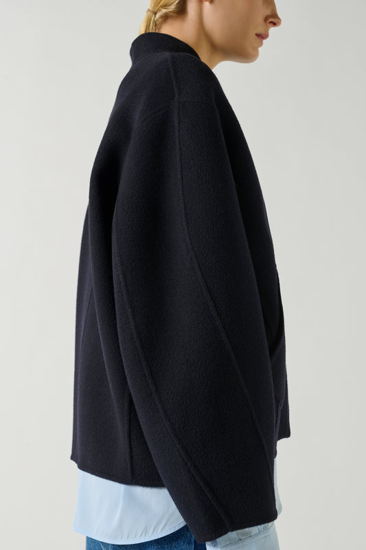 Manteau Windsor - Deep Navy - Laine - Femme