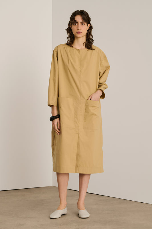 Robe Coralie - Sable - Coton - Femme