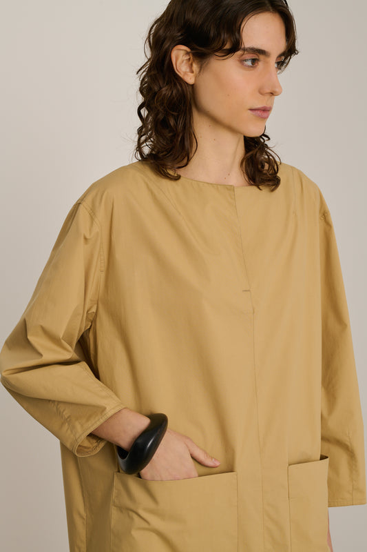 Robe Coralie - Sable - Coton - Femme