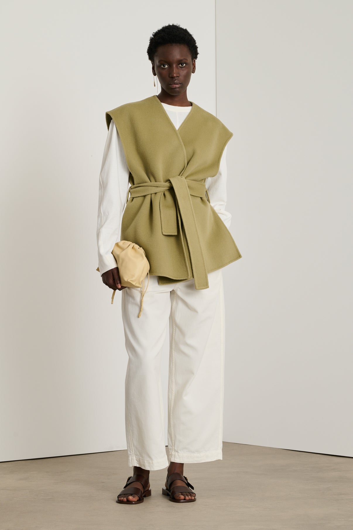 Blouson Evasion - Argile - Laine - Femme vue 1