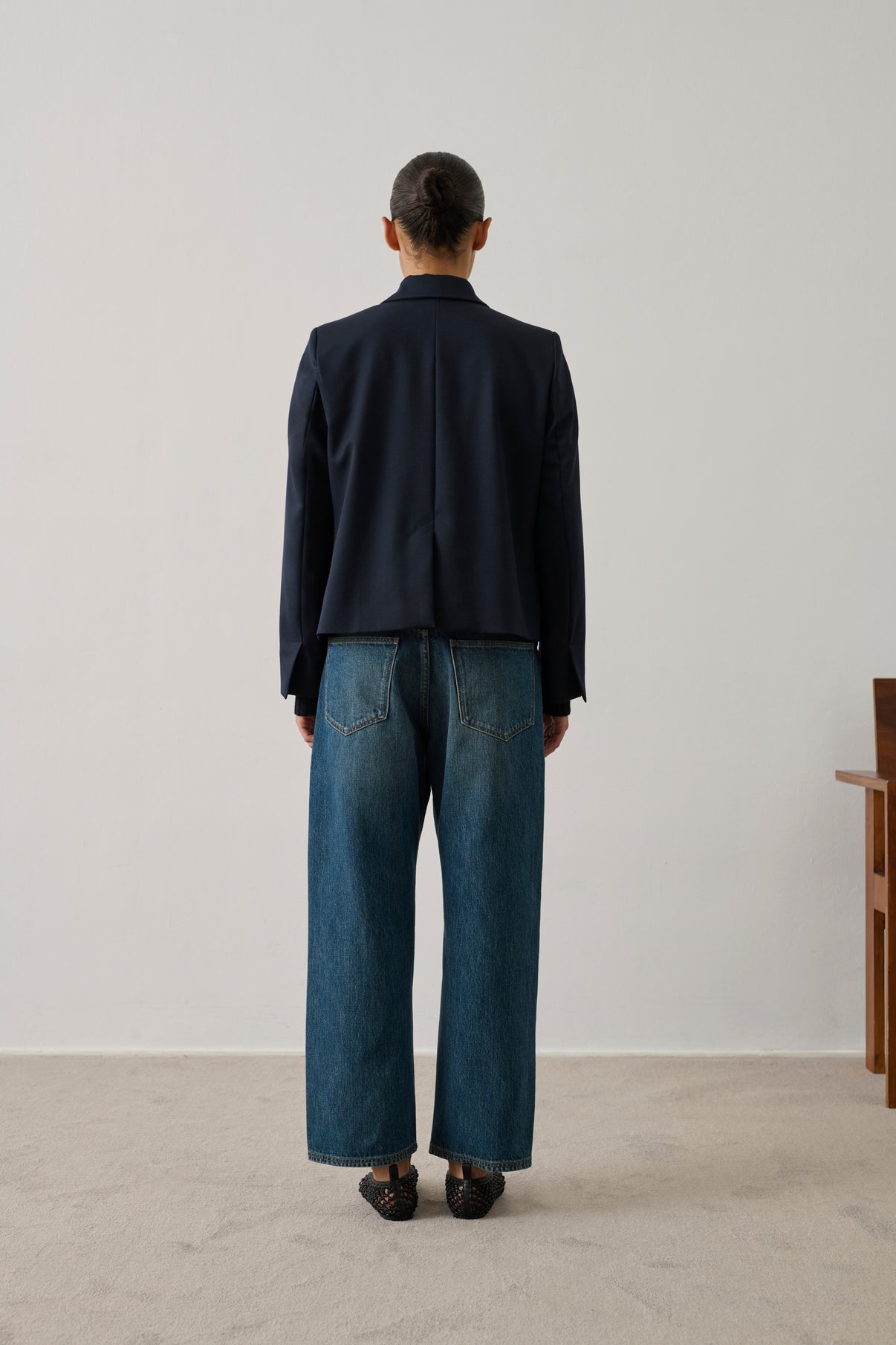 Veste Hespera - Navy - Laine - Femme vue 5