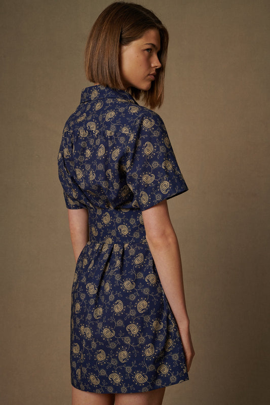 MAUD NAVY DRESS