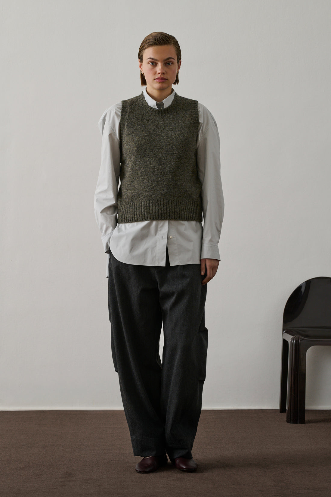 Pull Namaste - Gris Chiné - Femme