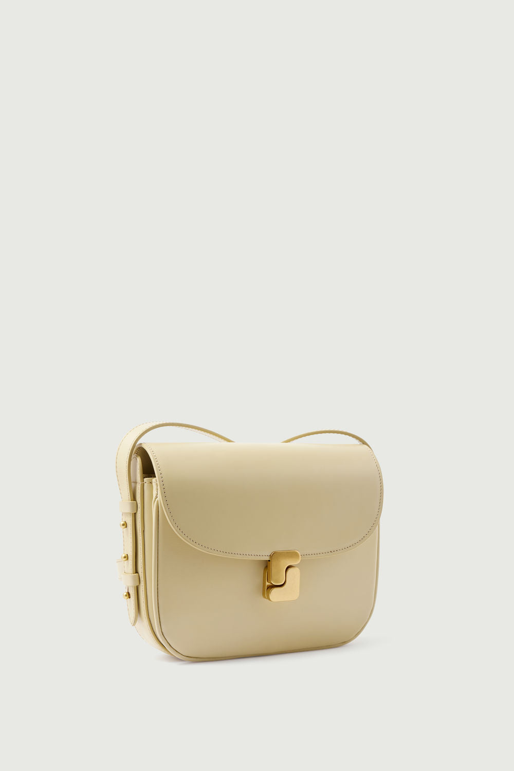 Sac Bellissima Mini - Jaune Pâle - Cuir - Femme vue 3